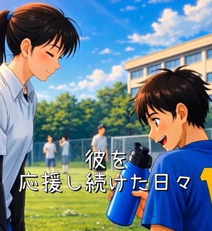 Cheering days narrative illustration